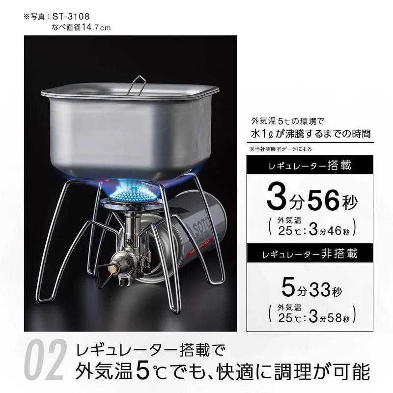 Soto Regulator Stove Gas St-310 From Japan