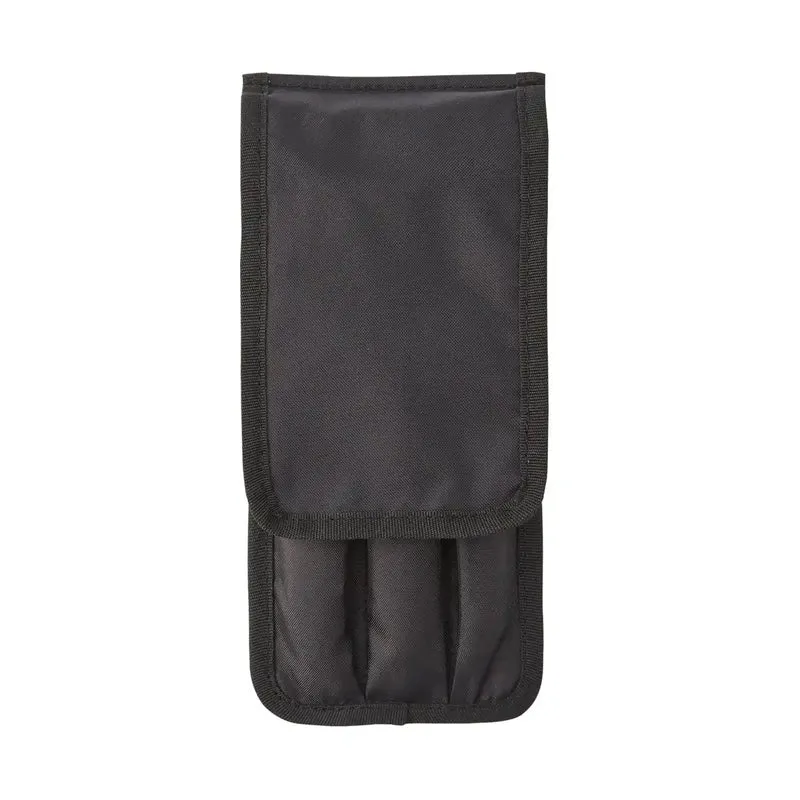 Muji Black Nylon Makeup Brush Pouch 8.5x0.5x19cm 83525446