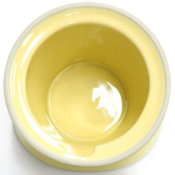 Le Creuset Pet Bowl Deep Soleil Stain Resistant Microwave Safe Japan