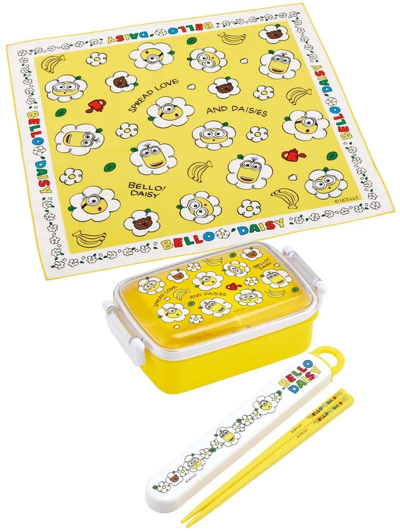 Skater Kids Lunch Box Cloth 43x43cm Minion Design