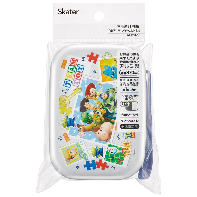 Skater Disney Toy Story Lunch Box 370Ml Aluminum Warm Storage for Kids
