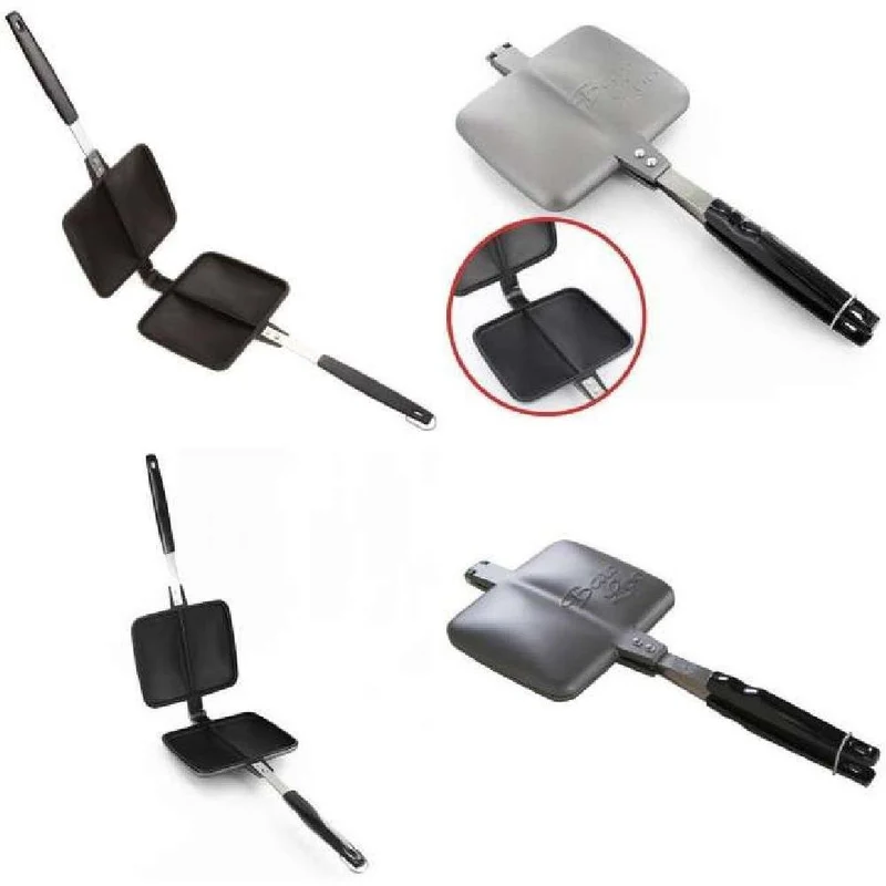 Tamaki Die-Cast Aluminum Double Grilled Sandwich Maker