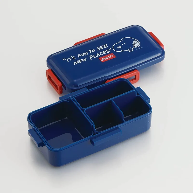 Skater Bento Box Shokado Snoopy Navy 830mL Antibacterial Large Capacity L
