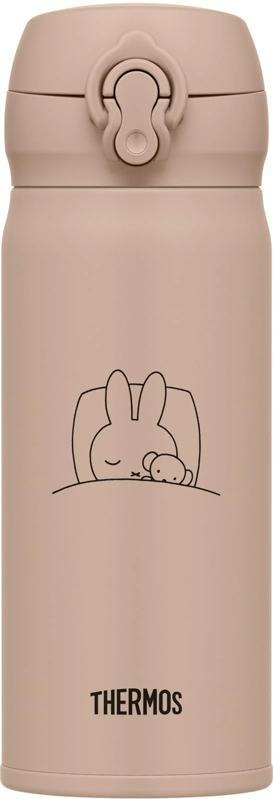 Thermos Miffy Milk Tea Vacuum Insulated Portable Mug 400ml JNL-405B