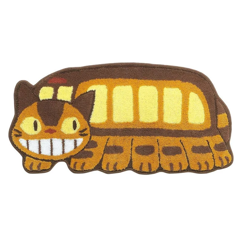 Senko Cat Bus Accent Mat 47x100cm - My Neighbor Totoro Brown/Yellow