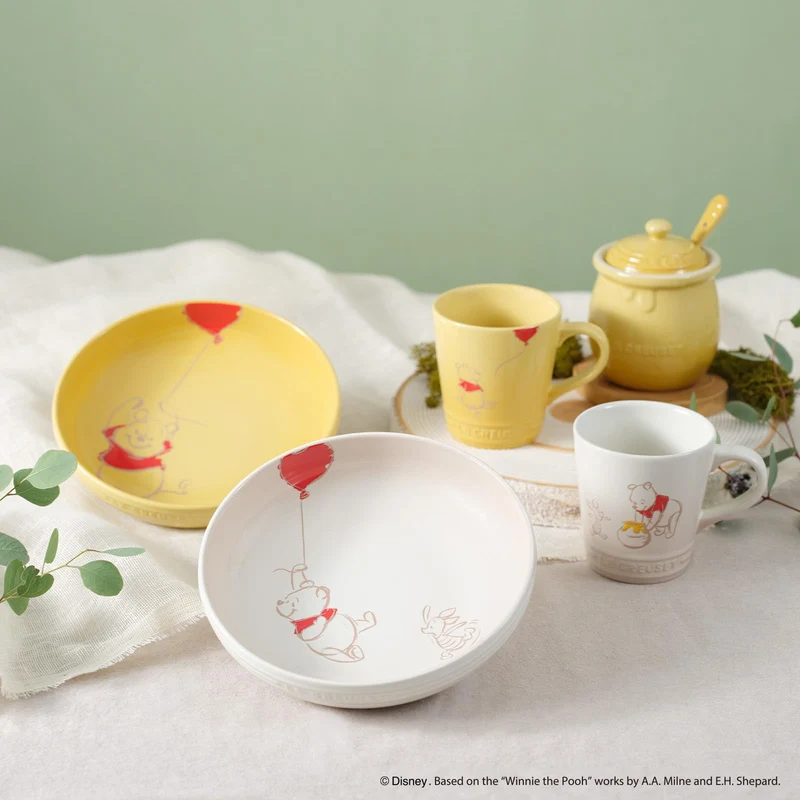 Le Creuset Disney Winnie The Pooh Meringue Mug Official Japanese Edition