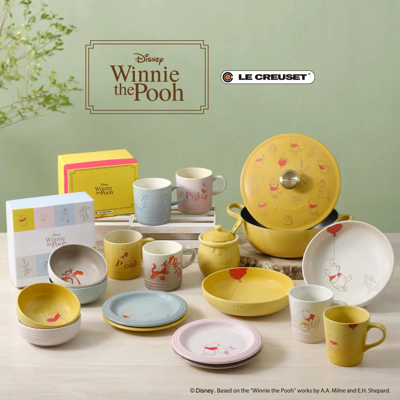Le Creuset Disney Winnie The Pooh Meringue Mug Official Japanese Edition