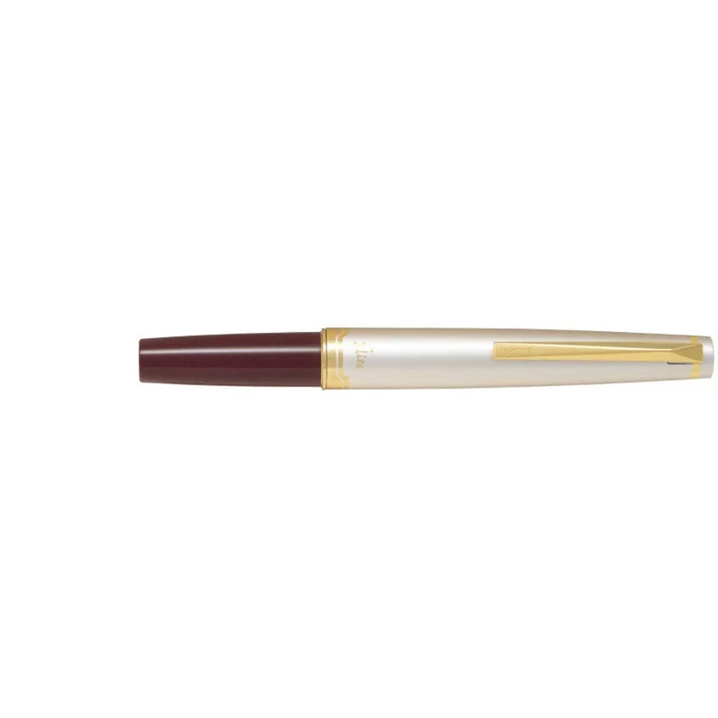 Pilot Elite 95S Fountain Pen Medium Nib Deep Red Barrel