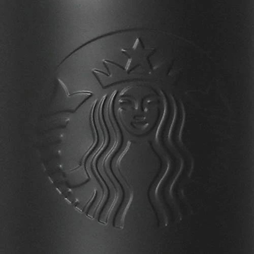 Starbucks Stainless Steel Bottle 473ml Matte Black White Vacuum Tumbler