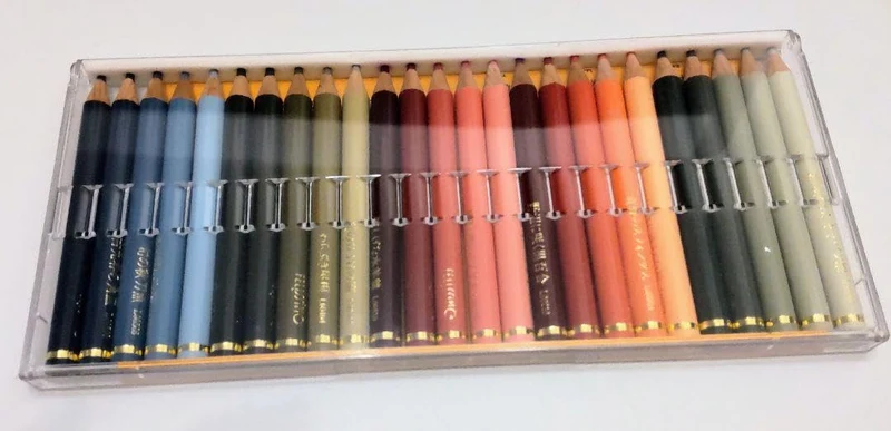 Felissimo Colored Pencils Set 25 Vibrant Colors Premium Quality