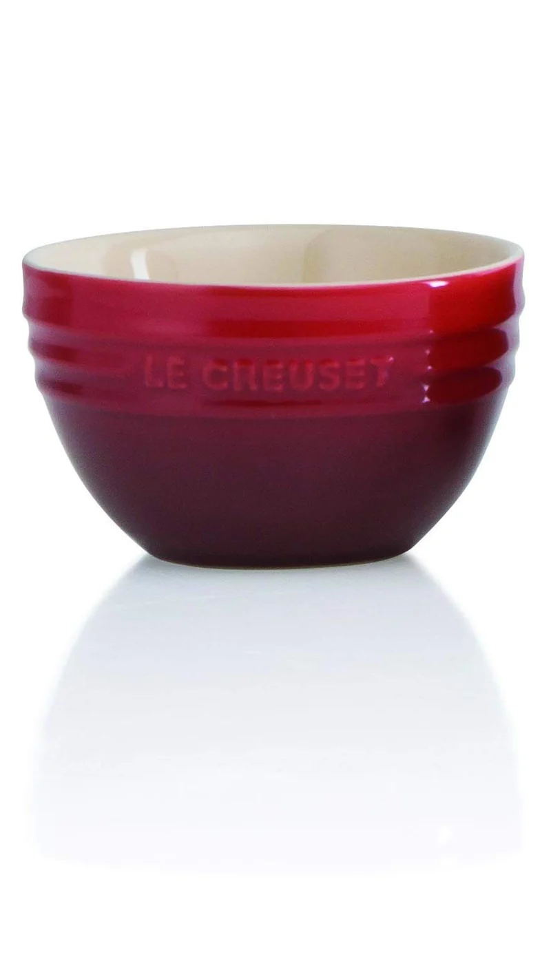 Le Creuset Stoneware Rice Bowl Set 300ml Rainbow Heat and Cold Resistant