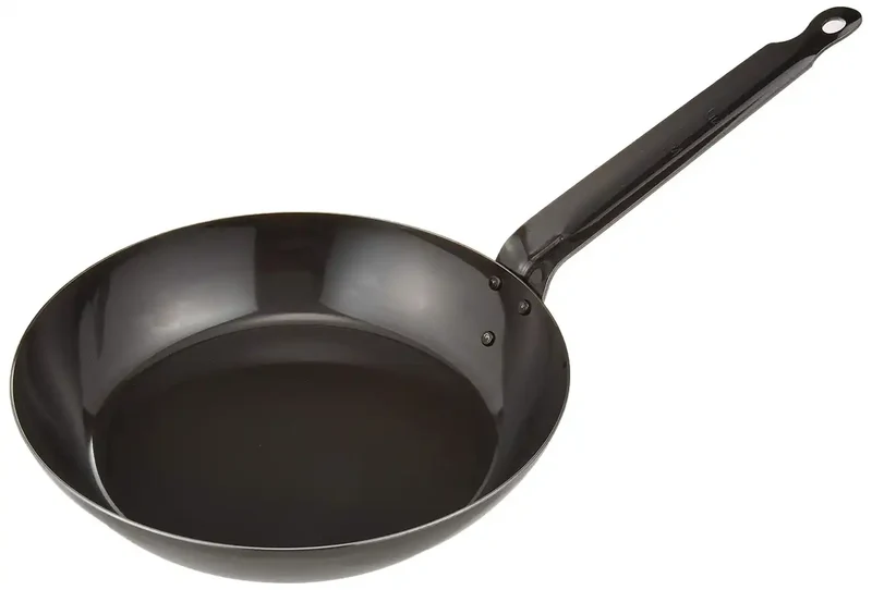 Endo Shoji Tkg Iron Frying Pan 24cm - Durable High-Heat Retention IH Compatible