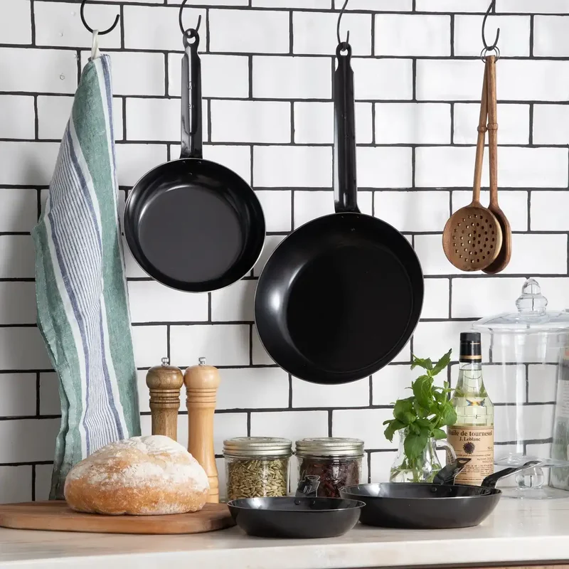 Endo Shoji Tkg Iron Frying Pan 20cm - Durable IH Compatible Even Heat