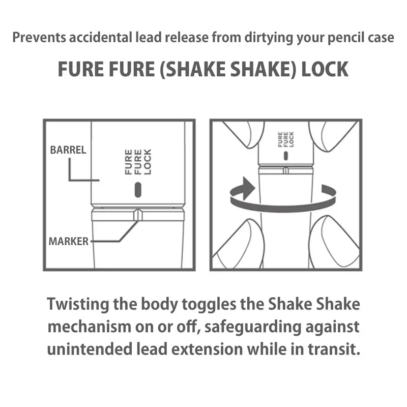 Pilot Dr. Grip 0.5mm Mechanical Pencil Deep Blue Black Accent