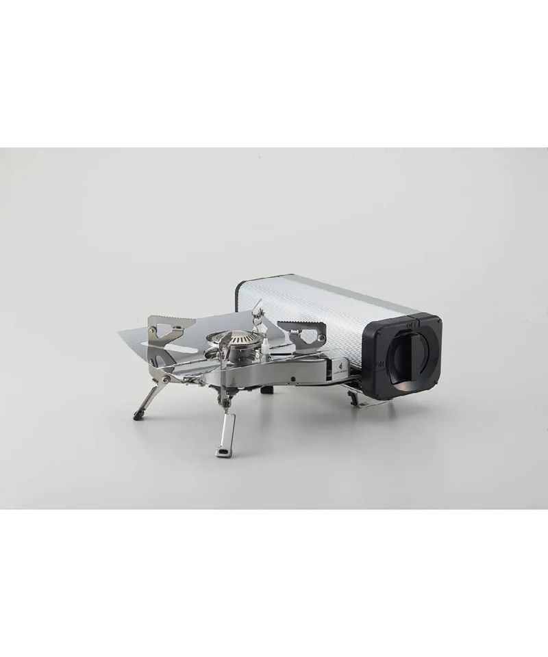 Iwatani Fore Winds Portable Silver Folding Camping Stove for Outdoor Use