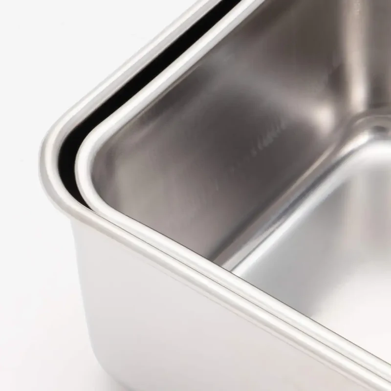 Endo Shoji Tkg 4-Piece Stainless Steel Condiment Container Set 435x145x60mm
