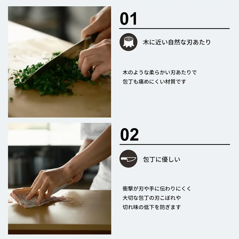 Asahi Cookin' Cut Rubber Cutting Board 420x250x13mm