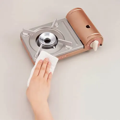 Iwatani Cassette Stove Petit Slim 3 Metallic Coral Portable
