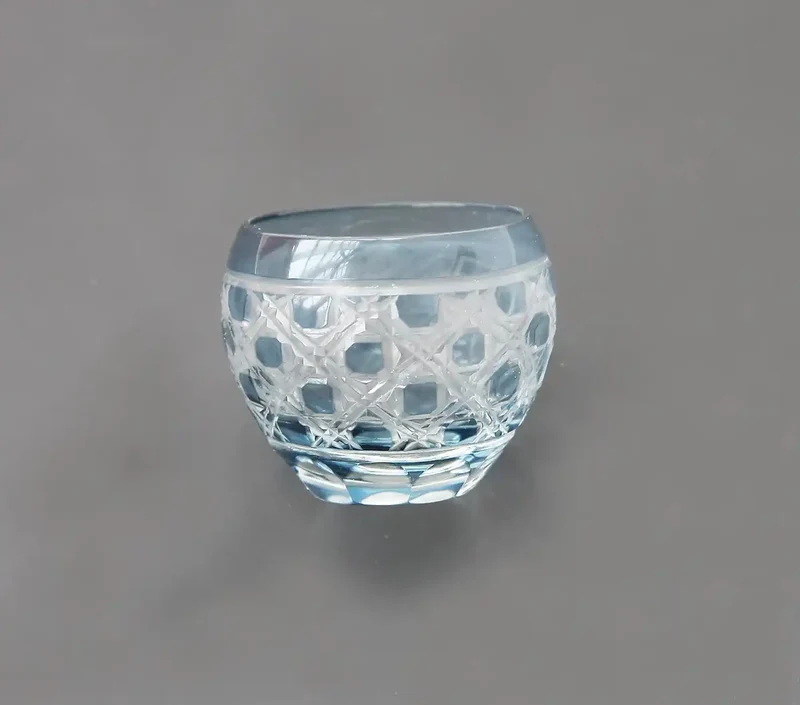 Yamaco Yumekiriko Delicacies Indigo Blue Plate Set 26930