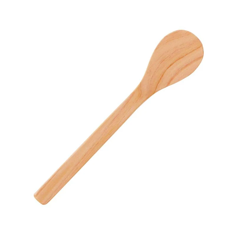 Yamaco Hinoki Coffee Spoon Rice Oil Finish 12.5x2.5cm Quality 78785