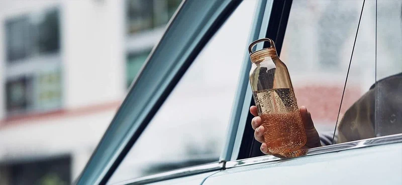 kinto Amber Water Bottle 300ml