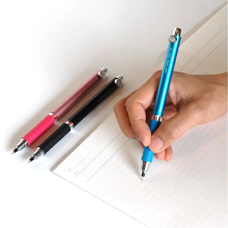 Mitsubishi Pencil Kurutoga 0.5mm Blue Mechanical Pencil with Grip Japan