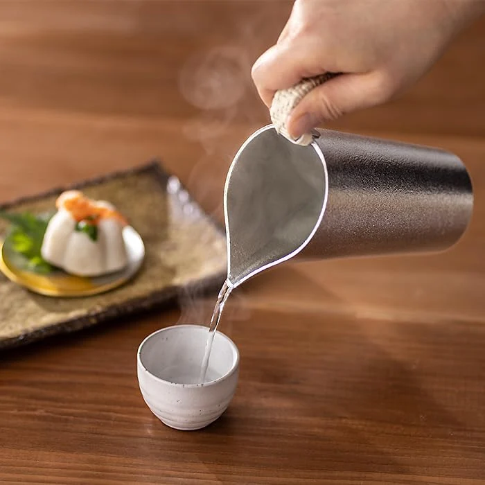 Nousaku Tinware Chirori Sake Warmer 380ml