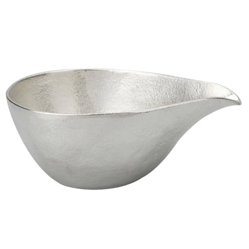 Nousaku Tinware Katakuchi Lipped Sake Server 280ml