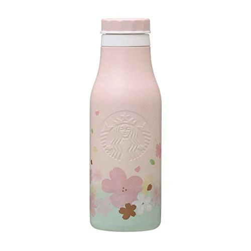 Starbucks Sakura 2020 Stainless Steel Gradient Logo 473ml Water Bottle