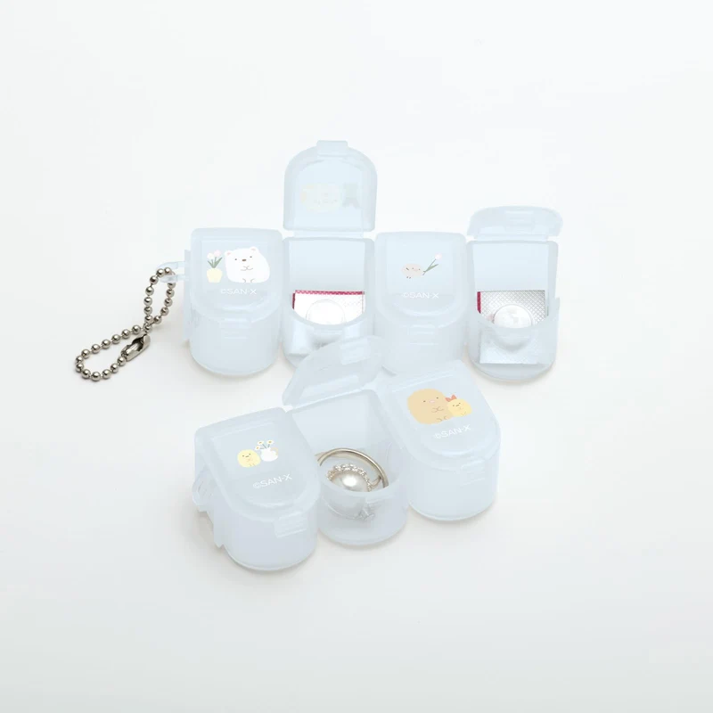 San-X Sumikko Gurashi Blue Pill Case - Character Mix Fb54403