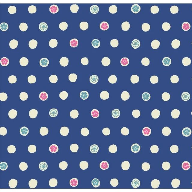 The Countryside Seiran Furoshiki Flower Cotton Wrapping Cloth