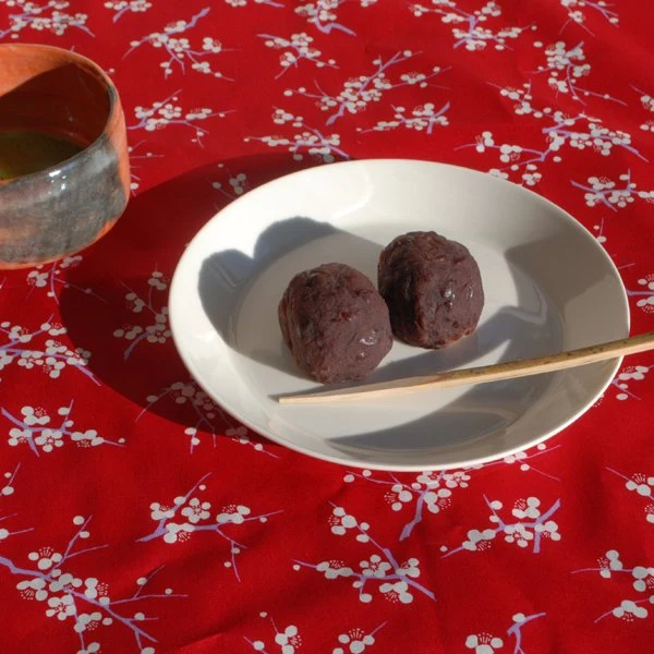 The Countryside Seiran Ume Plum Blossom Cotton Furoshiki Wrapping Cloth