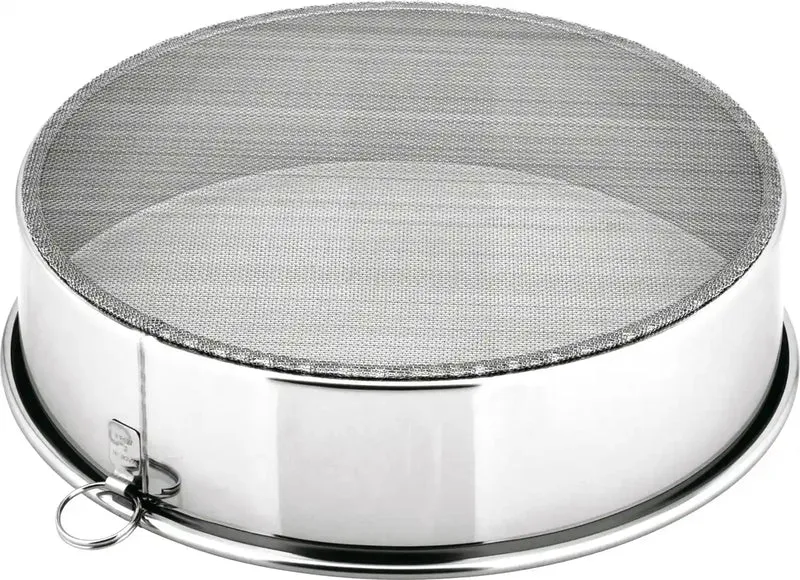 Minexmetal Fine Mesh Sieve 18-8 Stainless Steel Multipurpose Sifter Mesh 30