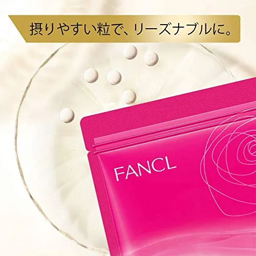 FANCL Deep Charge Collagen 180 Tablets - 30 Day Supply for Youthful Skin