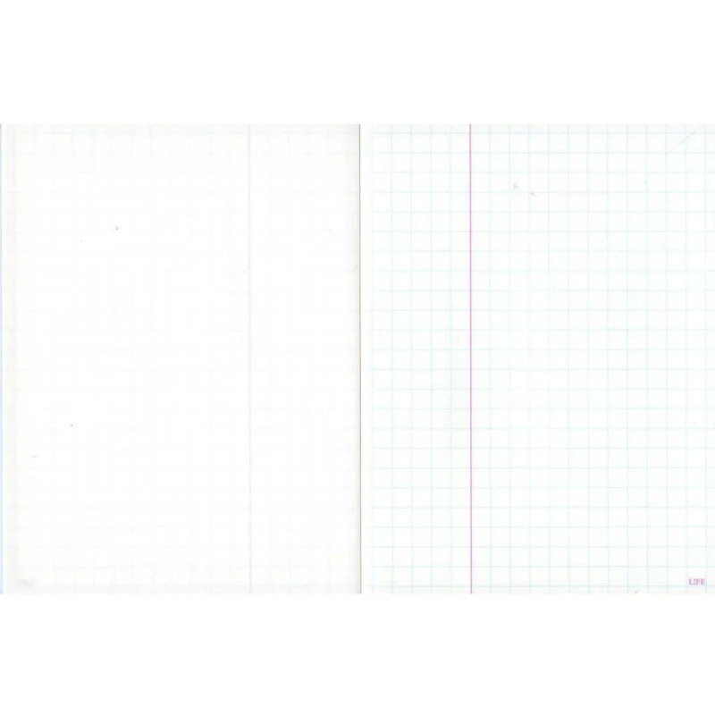 Life Margin Memo Semi B7 Grid Journal - Premium Japanese Stationery