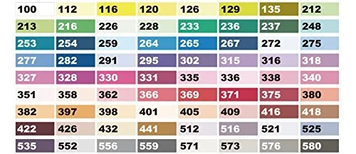 Deleter Neo Pico Color Set B - 72 Vibrant Colors