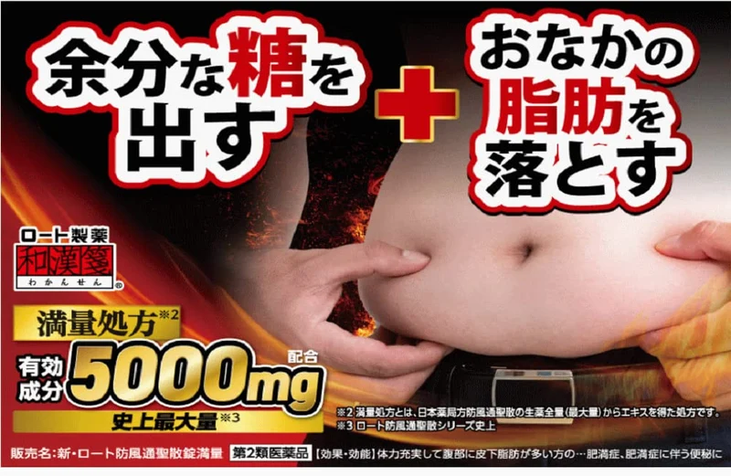 Rohto Bofutsushosan Tablets Full A Class 2 OTC - 360 Tablets