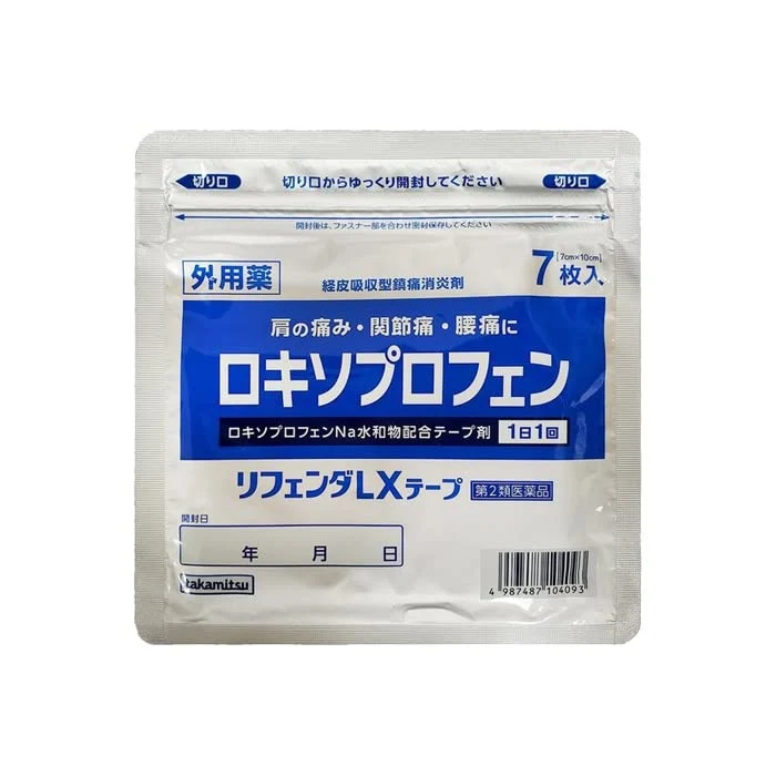 Refender Lx Tape - [Class 2 OTC Drug] | 7 Sheets for Pain Relief