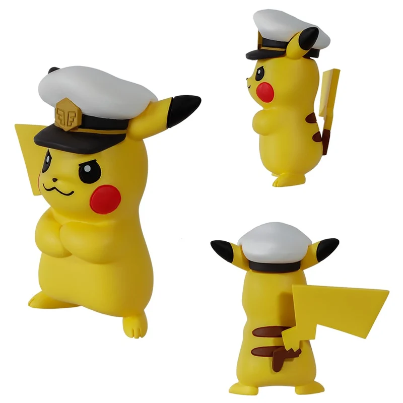 Takara Tomy Pocket Monster Monster Collection Pokedelze Captain Pikachu Hyperball