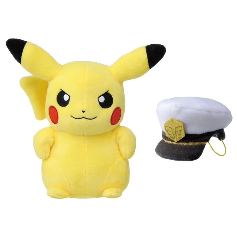 Takara Tomy Captain Pikachu Pocket Monster Plush