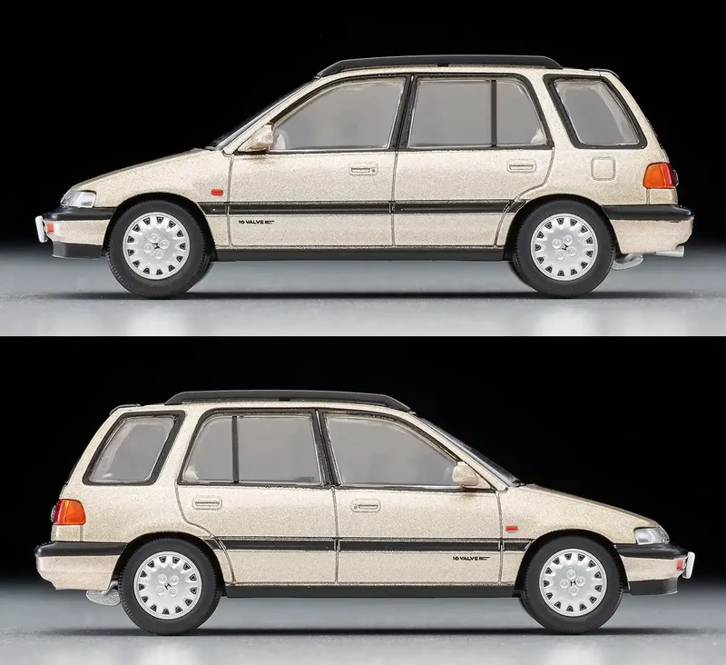 Tomica Limited Vintage Neo 1/64 Lv-N297A Honda Civic Shuttle 56I Beige 87