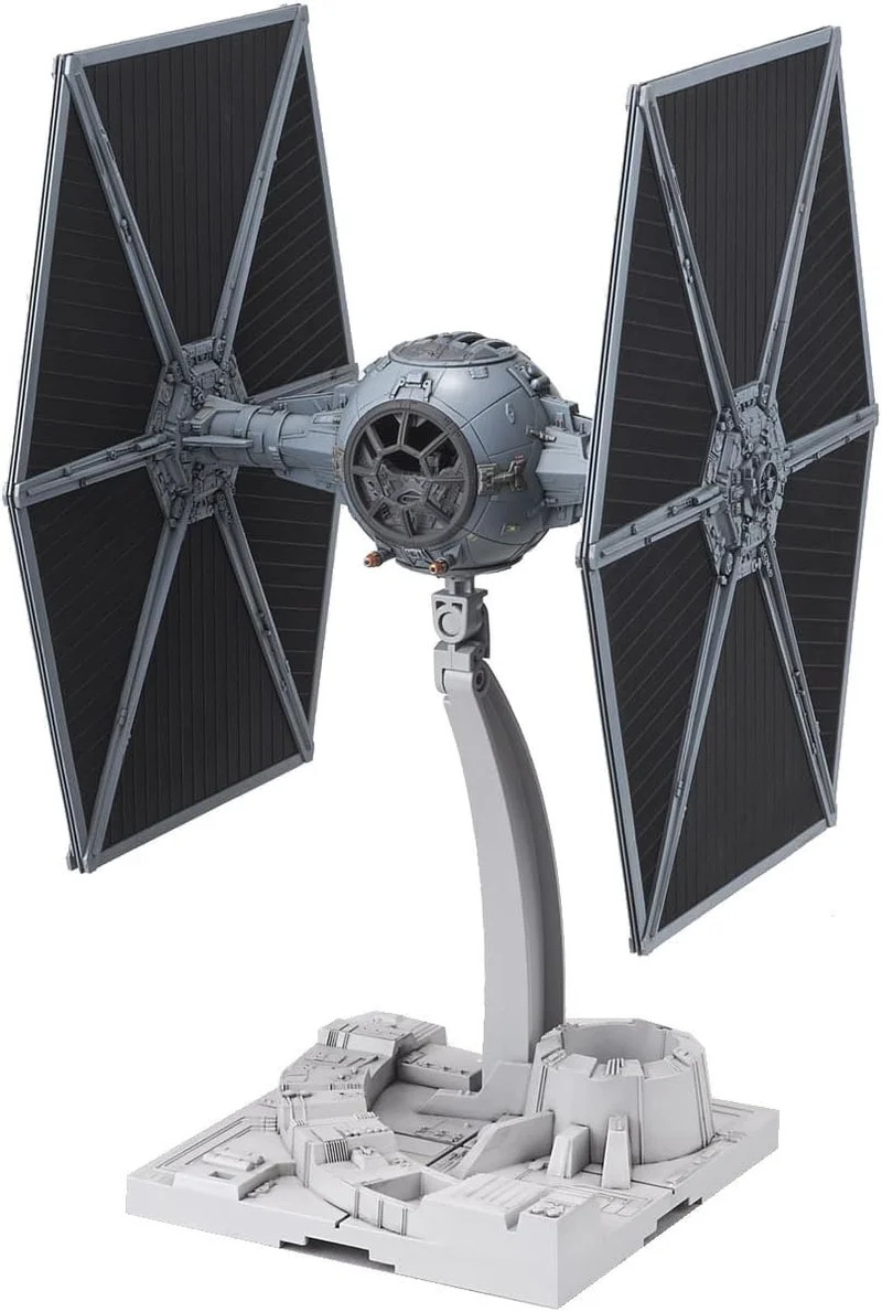 Bandai Spirits Star Wars Tie Fighter 1/72 Model New Package Version Color-Coded