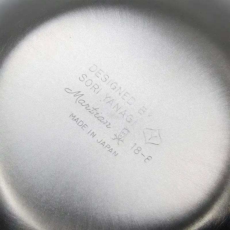 13Cm Nihon Yoshokki Japan Sori Yanagi Stainless Steel Mixing Bowl