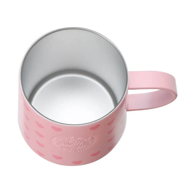 Starbucks Valentine 2022 Heart Stainless Steel Mug 414ml - Japanese Starbucks Stainless Mugs
