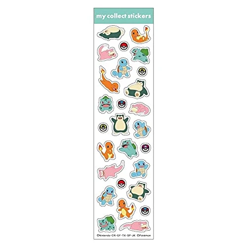 KamioJapan Pokemon Collect Stickers Mix1 020887
