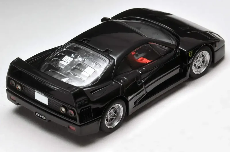 Tomytec Tomica Limited Vintage Neo Ferrari F40 Black 1/64 Scale Model