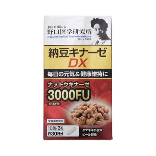 Noguchi Natto Kinase Dx 3000Fu 90 Capsules