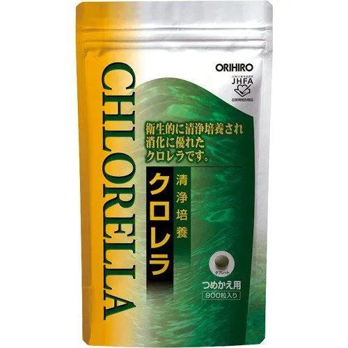 Orihiro Chlorella 900 Tablets