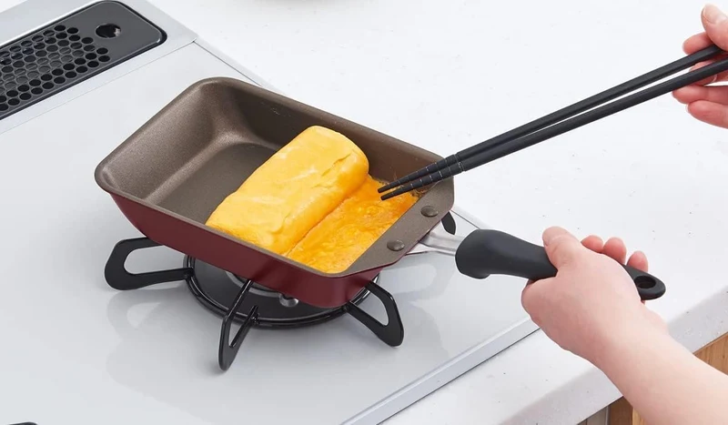 Thermos 13Cm Smoke Black Durable Series Egg Frying Pan IH Compatible