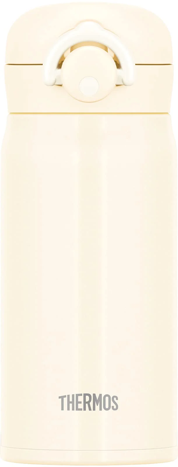 Thermos Vacuum Insulated Water Bottle Mobile Mug 350ml Milk White - JNR-352 Mwh